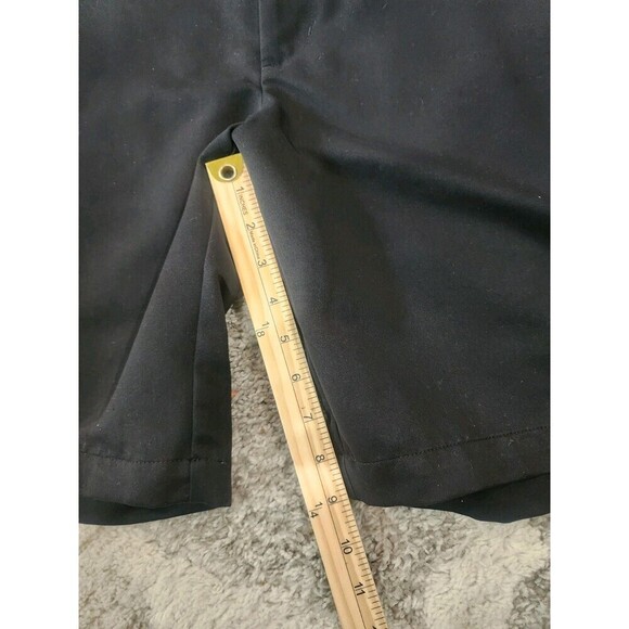 Men's Greg Norman for Tasso Elba Golf Shorts Deep Black Size 34 - Picture 2 of 6